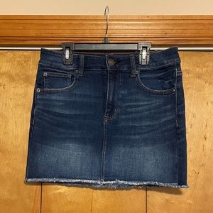 NWT! American Eagle Denim Hi-Rise Mini Skirt